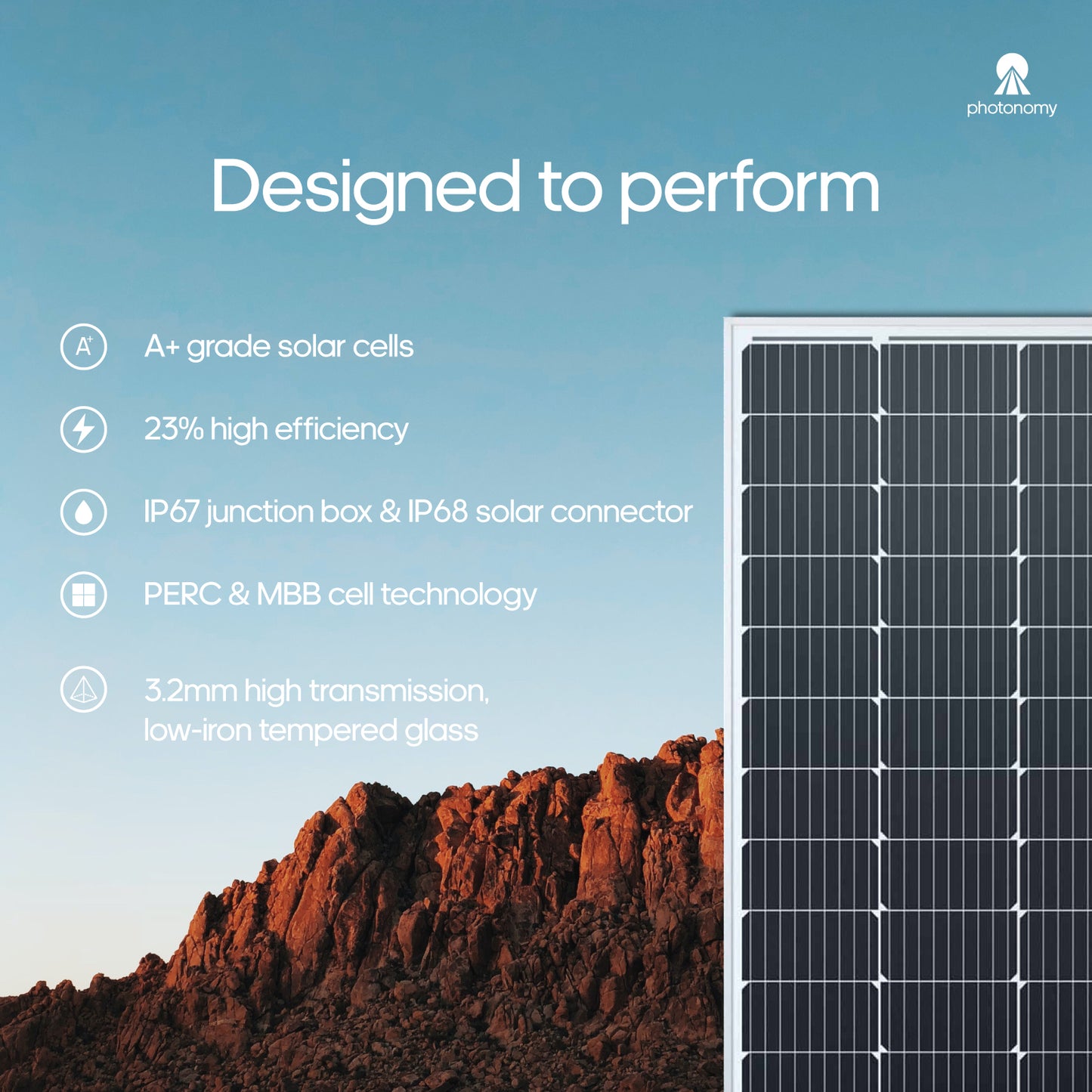 200W Mono Solar Panel