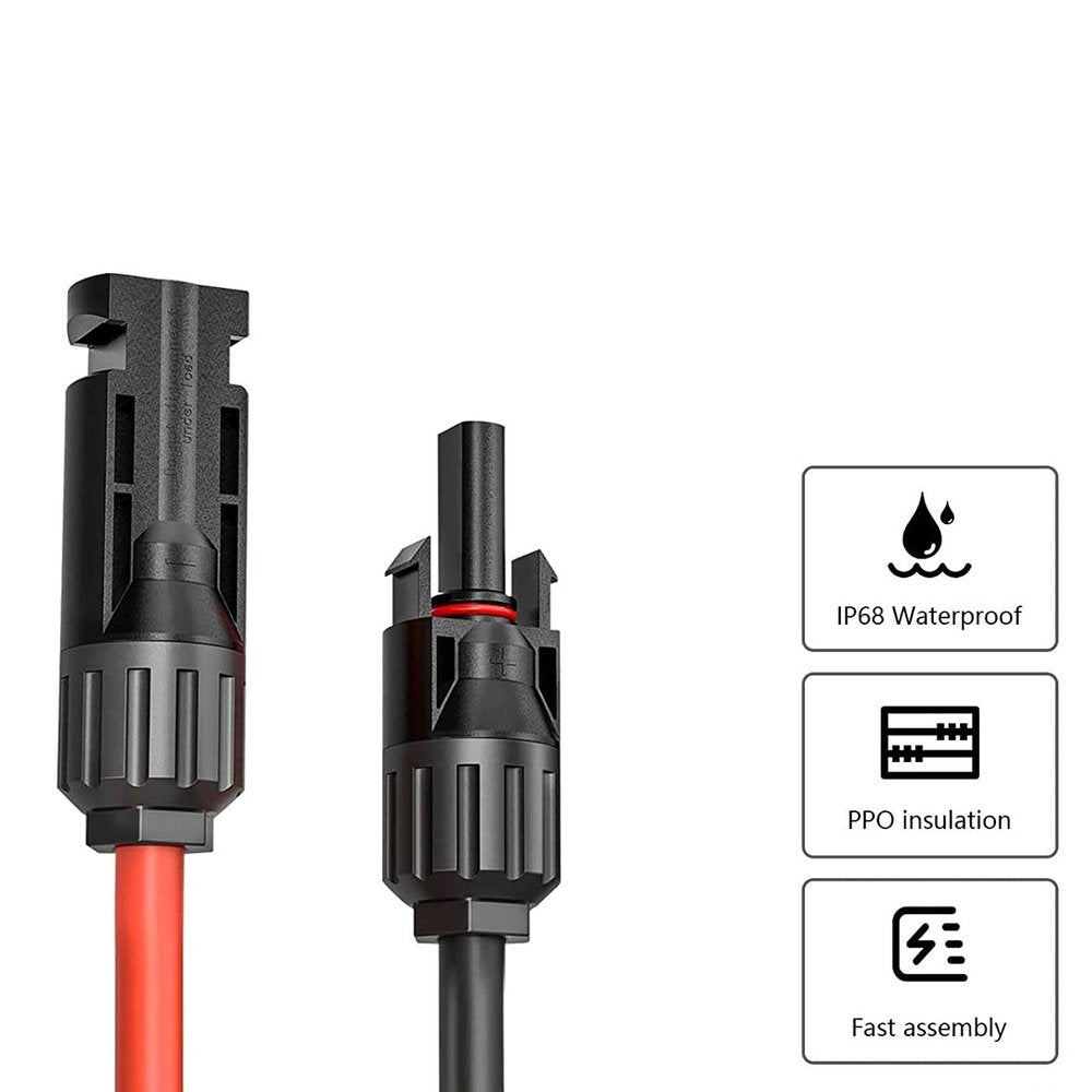 5m Solar Panel Extension Cables (6mm²)